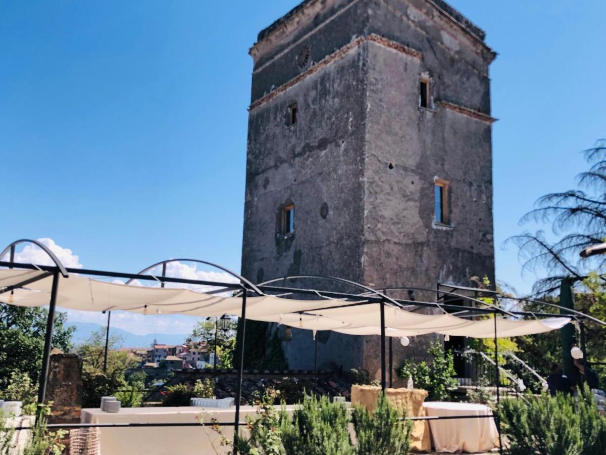 Villa Torre Medievale Il Castellaccio Civita Castellana Exterior foto